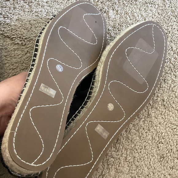 Loeffler Randall Black Mesh Espadrille Flats - Picture 9 of 10